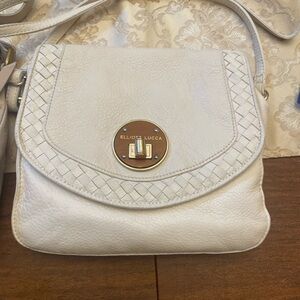 Elliott Lucca Ivory Crossbody Bag